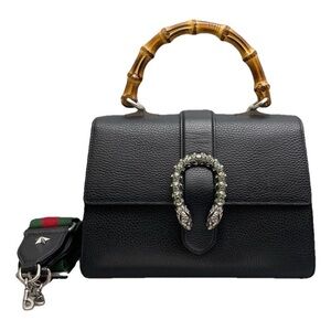 Gucci Dionysus Bamboo Leather Handbag